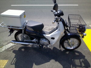 HONDA　スーパーカブ50PRO　ワンオーナー車　セル付　4速
