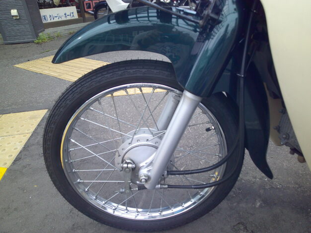 HONDA スーパーカブ50フル装備 タイヤ＆チューブ＆チェーン新品