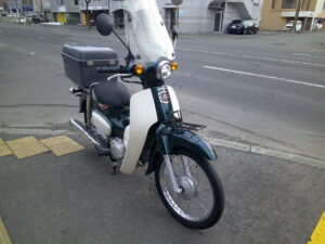 HONDAスーパーカブ50 最終型AA09 日本製 丸目LED