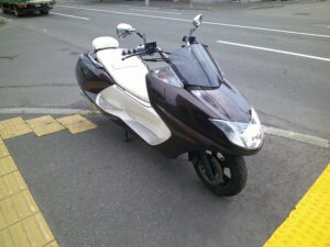 YAMAHA　マグザム250　 JMCA付カスタムマフラー装備