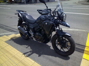 SUZUKI　V-STROM250 エンジンガード 社外リアキャリア