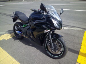 KawasakiNinja400 WR’sサイレンサー USB