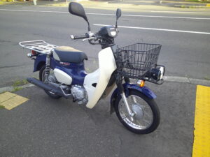 HONDA　スーパーカブ50PRO 　最終モデル黒マフラー 　ノーマル