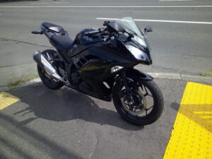 Kawasaki　Ninja250 ETC USB Rフェンダーレス